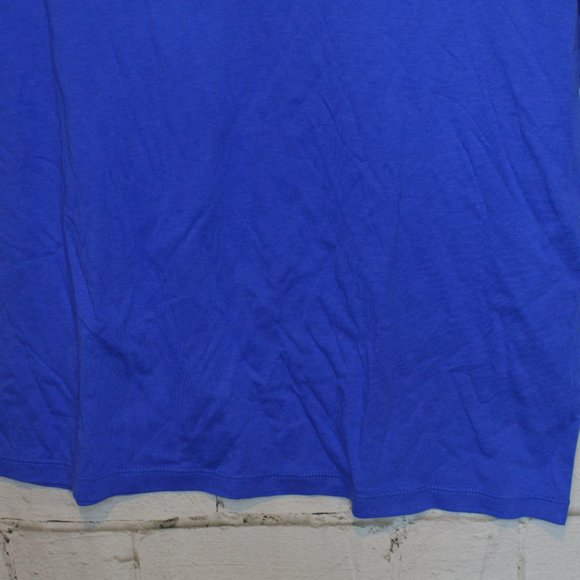 Hue Ladies Sleep Athleisure T-Shirt in Dazzling Blue - Picture 4 of 5